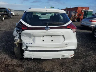 2021 Nissan Kicks SV with VIN 3N1CP5CV3ML537468, listed as a Copart auction lot 42263025 with 44,206 mi miles and Non Repairable. Bid and sale history available at DreamBid. Image 6.
