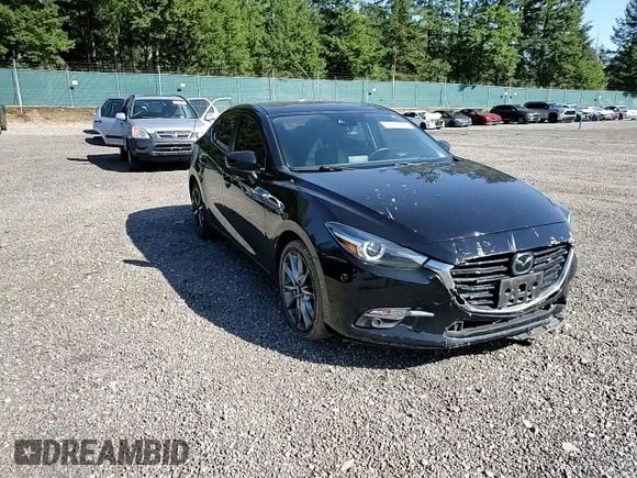 2018 Mazda 3 Grand Touring with VIN 3MZBN1W33JM190874, listed as a Copart auction lot 52973845 with 47,421 mi miles and Salvage Title. Bid and sale history available at DreamBid. Image 11.