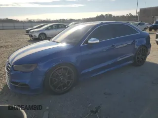 2015 Audi S3 2.0T Prestige with VIN WAUFFGFF7F1112341, listed as a Copart auction lot 46802935 with 9,972 mi miles and Salvage Title. Bid and sale history available at carsss.com. Image 1.