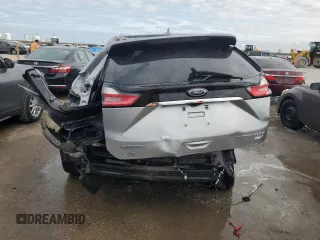 2020 Ford Edge Titanium with VIN 2FMPK4K93LBA16039, listed as a Copart auction lot 43645235 with 0 mi miles and Salvage Title. Bid and sale history available at carsss.com. Image 6.
