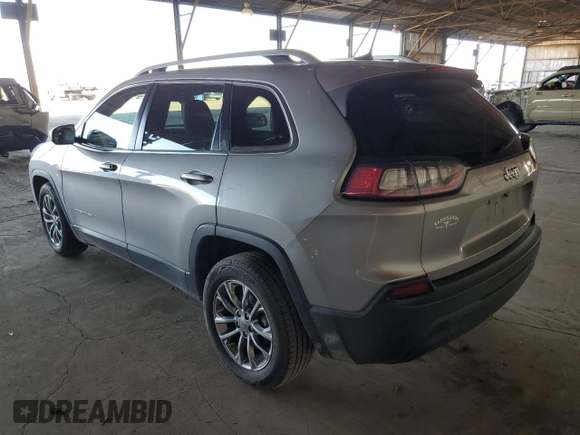 2019 Jeep Cherokee Latitude Plus with VIN 1C4PJLLB7KD202422, listed as a Copart auction lot 54378705 with 156,359 mi miles and Clean Title. Bid and sale history available at DreamBid. Image 2.