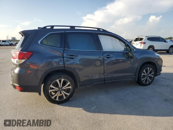 2022 Subaru Forester Limited z VIN JF2SKAPC9NH478713, wystawiony jako Copart lot #63680095 z przebiegiem Nie podano mil oraz Szkoda całkowita • Salvage title. Historia ofert i sprzedaży dostępna na DreamBid. Obrazek 3.