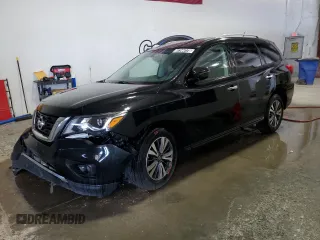 2017 Nissan Pathfinder SV with VIN 5N1DR2MMXHC656034, listed as a Copart auction lot 61144175 with 113,718 mi miles and Clean title. Bid and sale history available at DreamBid. Image 1.