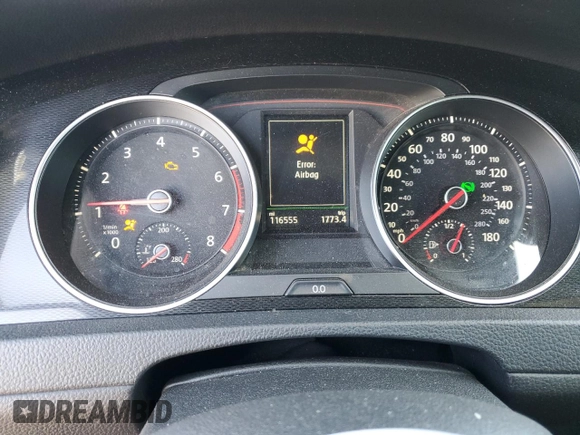 2015 Volkswagen Golf GTI Autobahn w/Performance Pkg with VIN 3VW447AU0FM100537, listed as a Copart auction lot 50568135 with 116,555 mi miles and Salvage Title. Bid and sale history available at carsss.com. Image 9.