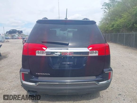 2016 GMC Terrain SLE with VIN 2GKALNEK3G6262166, listed as a IAAI auction lot 42203095 with 54,673 mi miles and . Bid and sale history available at DreamBid. Image 16.