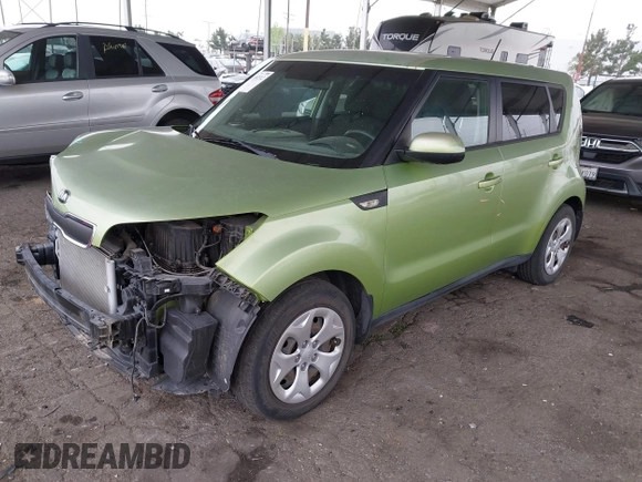 2014 Kia Soul with VIN KNDJN2A29E7724852, listed as a IAAI auction lot 41892312 with 45,133 mi miles and . Bid and sale history available at DreamBid. Image 2.