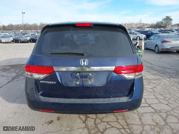 2016 Honda Odyssey EX with VIN 5FNRL5H48GB094868, listed as a IAAI auction lot 41449554 with 63,166 mi miles. Bid and sale history available at carsss.com. Image 16.