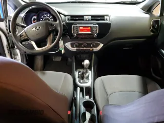 2016 Kia Rio LX with VIN KNADM4A34G6000917, listed as a Copart auction lot 54165495 with 113,272 mi miles and Salvage Title. Bid and sale history available at carsss.com. Image 8.