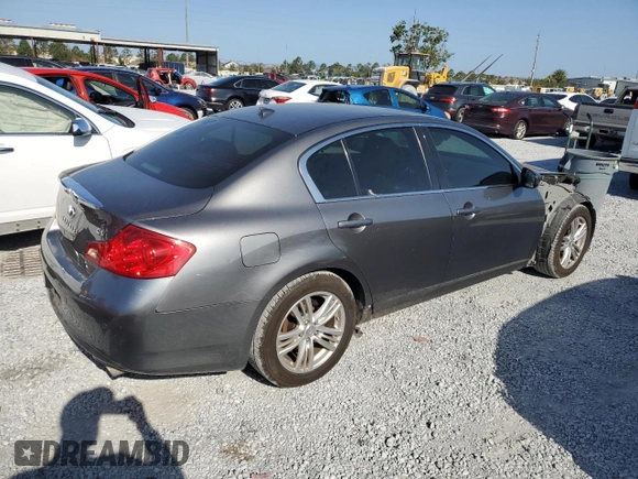 2013 Infiniti G37 Journey with VIN JN1CV6AP3DM726384, listed as a Copart auction lot 54502735 with 115,795 mi miles and Salvage Title. Bid and sale history available at DreamBid. Image 3.