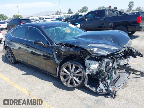 2019 Lexus ES 350 with VIN 58ABZ1B14KU027650, listed as a IAAI auction lot 42509780 with 96,281 mi miles and . Bid and sale history available at DreamBid. Image 6.