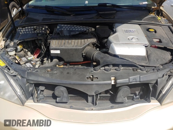 2008 Lexus RX 400h with VIN JTJGW31U082006748, listed as a Copart auction lot 54044035 with Not Provided miles and Clean Title. Bid and sale history available at DreamBid. Image 7.