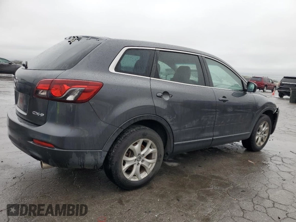 2013 Mazda CX-9 Sport with VIN JM3TB2BA2D0403421, listed as a Copart auction lot 50755305 with 154,287 mi miles and Salvage title. Bid and sale history available at DreamBid. Image 3.