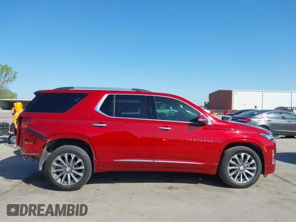 2023 Chevrolet Traverse Premier with VIN 1GNERKKW5PJ312139, listed as a IAAI auction lot 42018962 with 18,460 mi miles and . Bid and sale history available at DreamBid. Image 14.
