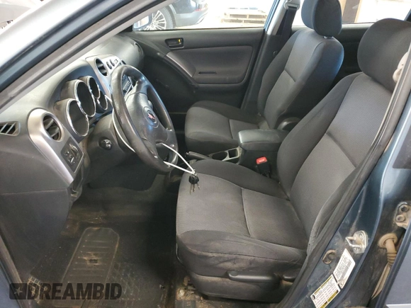 2007 Pontiac Vibe with VIN 5Y2SL65877Z434083, listed as a Copart auction lot 72980114 with 247,728 mi miles and Salvage Title. Bid and sale history available at carsss.com. Image 7.