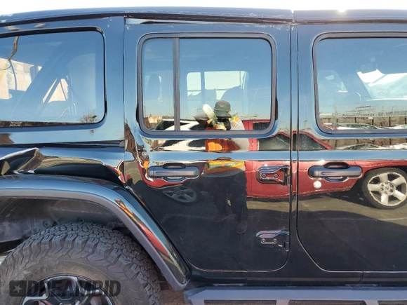 2022 Jeep Wrangler Unlimited Rubicon with VIN 1C4JJXR64NW198894, listed as a Copart auction lot 49899255 with 25,120 mi miles and Salvage title. Bid and sale history available at DreamBid. Image 11.