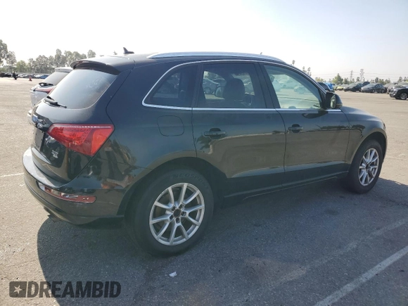 2012 Audi Q5 Premium with VIN WA1CFAFP2CA137178, listed as a Copart auction lot 63379265 with 102,264 mi miles and Clean title. Bid and sale history available at DreamBid. Image 3.
