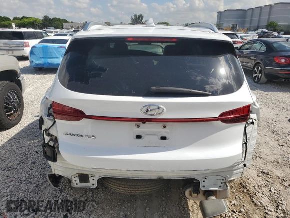 2021 Hyundai Santa Fe SEL z VIN 5NMS64AJ4MH320448, wystawiony jako Copart lot #57056795 z przebiegiem 30 767 mil mil oraz Nie do naprawy • Non repairable. Historia ofert i sprzedaży dostępna na DreamBid. Obrazek 6.