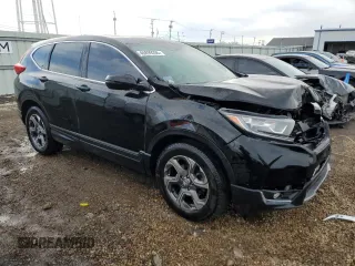 2019 Honda CR-V EX-L with VIN JHLRW2H88KX019694, listed as a Copart auction lot 46899205 with 43,403 mi miles and Salvage Title. Bid and sale history available at DreamBid. Image 4.
