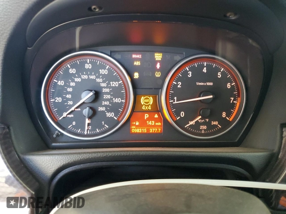 2011 BMW 3 Series 335i xDrive with VIN WBAKF9C50BE620529, listed as a Copart auction lot 41886045 with 98,315 mi miles and Salvage Title. Bid and sale history available at carsss.com. Image 9.