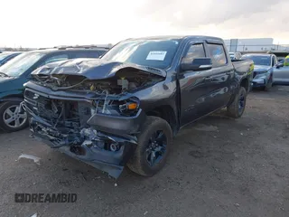 2022 Ram 1500 Big Horn with VIN 1C6SRFFT9NN388463, listed as a IAAI auction lot 41092683 with 225,407 mi miles and . Bid and sale history available at DreamBid. Image 18.