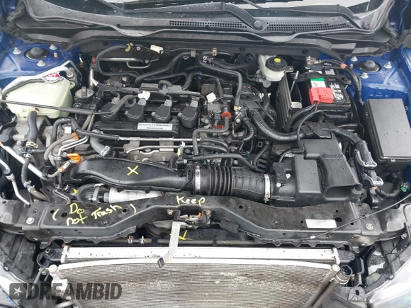 2016 Honda Civic EX-T с VIN 2HGFC3B34GH353844, выставлен на аукционе IAAI как лот 41576596 с пробегом 127 704 миль миль и . История ставок и продаж доступна на DreamBid. Изображение 10.