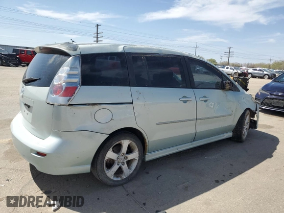 2006 Mazda 5 Sport with VIN JM1CR29LX60112700, listed as a Copart auction lot 51918955 with 223,332 mi miles and Salvage Title. Bid and sale history available at carsss.com. Image 3.