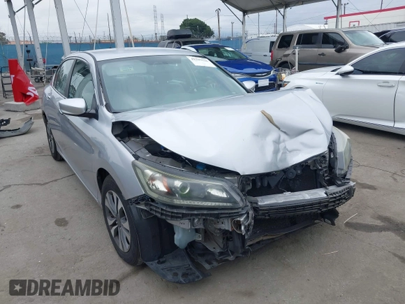 2013 Honda Accord LX z VIN 1HGCR2F37DA111100, wystawiony jako IAAI lot #42189226 z przebiegiem 139 441 mil mil oraz . Historia ofert i sprzedaży dostępna na DreamBid. Obrazek 1.