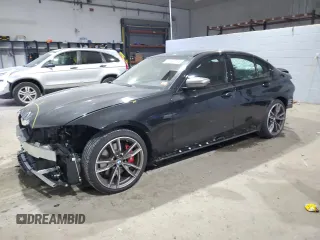 2022 BMW 3 Series M340i xDrive with VIN 3MW5U9J02N8C30176, listed as a Copart auction lot 83947374 with 20,863 mi miles and Salvage Title. Bid and sale history available at carsss.com. Image 1.