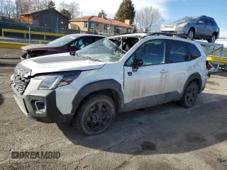 2022 Subaru Forester Wilderness with VIN JF2SKAMC0NH527754, listed as a Copart auction lot 44736375 with 16,075 mi miles and Salvage Title. Bid and sale history available at carsss.com. Image 1.