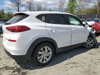 2020 Hyundai Tucson SE z VIN KM8J2CA43LU133054, wystawiony jako Copart lot #53055085 z przebiegiem 57 529 mil mil oraz Szkoda całkowita • Salvage title. Historia ofert i sprzedaży dostępna na DreamBid. Obrazek 3.