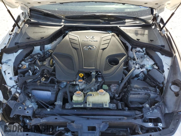 2021 Infiniti Q50 Pure with VIN JN1EV7AP6MM701378, listed as a Copart auction lot 52133875 with 87,293 mi miles and Salvage Title. Bid and sale history available at DreamBid. Image 11.