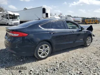 2018 Ford Fusion Hybrid SE with VIN 3FA6P0LU8JR152278, listed as a Copart auction lot 47859725 with 154,020 mi miles and Salvage Title. Bid and sale history available at carsss.com. Image 3.