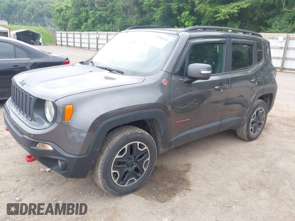 2017 Jeep Renegade Trailhawk с VIN ZACCJBCB0HPF64059, выставлен на аукционе IAAI как лот 42280420 с пробегом 152 936 миль миль и . История ставок и продаж доступна на DreamBid. Изображение 17.