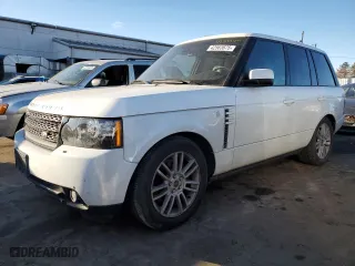 2012 Land Rover Range Rover HSE with VIN SALME1D45CA384306, listed as a Copart auction lot 42563675 with 103,567 mi miles and Salvage Title. Bid and sale history available at carsss.com. Image 1.