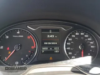 2015 Audi A3 2.0 TDI Premium Plus with VIN WAUCJGFF6F1048195, listed as a Copart auction lot 69325694 with 90,858 mi miles and Salvage Title. Bid and sale history available at carsss.com. Image 9.