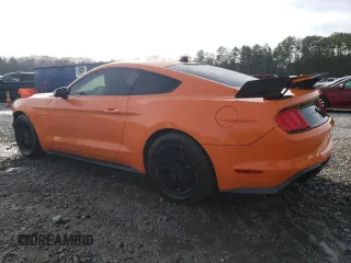 2021 Ford Mustang EcoBoost with VIN 1FA6P8TH2M5117907, listed as a Copart auction lot 88915905 with 75,259 mi miles and Salvage Title. Bid and sale history available at carsss.com. Image 2.
