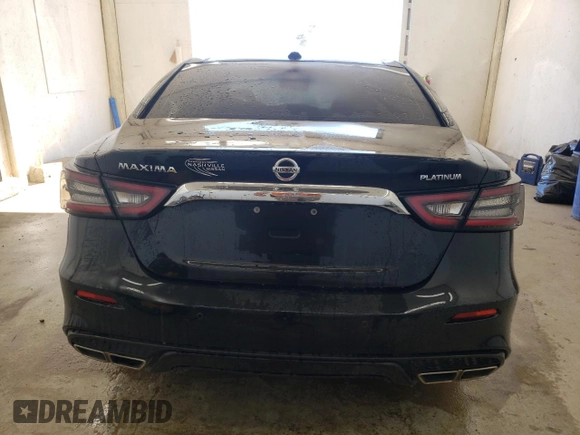 2020 Nissan Maxima Platinum with VIN 1N4AA6FV5LC375169, listed as a Copart auction lot 80644594 with 45,453 mi miles and Salvage Title. Bid and sale history available at DreamBid. Image 6.