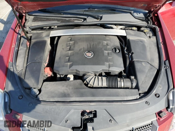 2011 Cadillac CTS Performance with VIN 1G6DJ1ED1B0150205, listed as a Copart auction lot 53812655 with 72,659 mi miles and Salvage title. Bid and sale history available at DreamBid. Image 11.