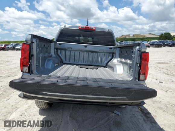 2024 Chevrolet Colorado 2WD Work Truck with VIN 1GCGSBEC4R1183241, listed as a Copart auction lot 57462484 with Not provided miles and Salvage title. Bid and sale history available at DreamBid. Image 6.