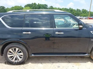 2017 Infiniti QX80 with VIN JN8AZ2NF8H9642741, listed as a IAAI auction lot 42563237 with 156,707 mi miles and . Bid and sale history available at DreamBid. Image 13.