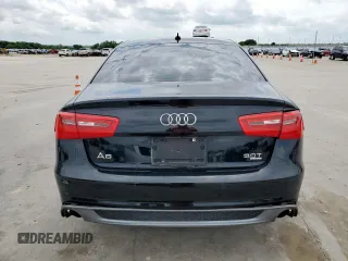 2012 Audi A6 Prestige with VIN WAUHGAFC2CN152517, listed as a Copart auction lot 55158125 with 191,619 mi miles and Salvage title. Bid and sale history available at DreamBid. Image 6.