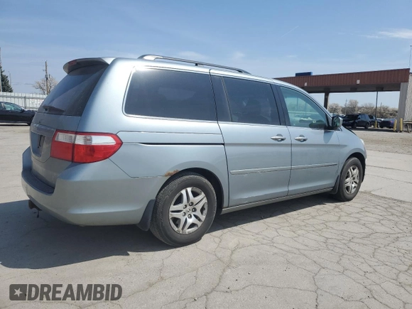 2006 Honda Odyssey EX-L с VIN 5FNRL38606B012328, выставлен на аукционе Copart как лот 53473365 с пробегом 264 709 миль миль и Списание • Salvage title. История ставок и продаж доступна на DreamBid. Изображение 3.