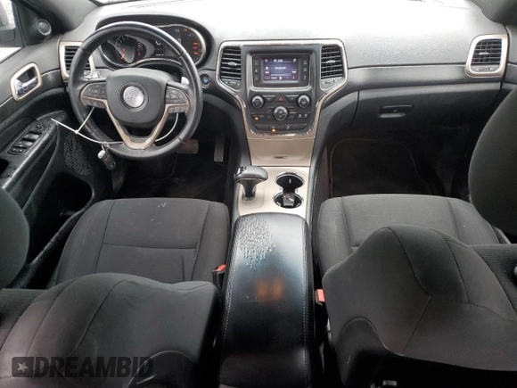 2014 Jeep Grand Cherokee Laredo with VIN 1C4RJEAG2EC179547, listed as a Copart auction lot 53328055 with 107,451 mi miles and Salvage Title. Bid and sale history available at DreamBid. Image 8.