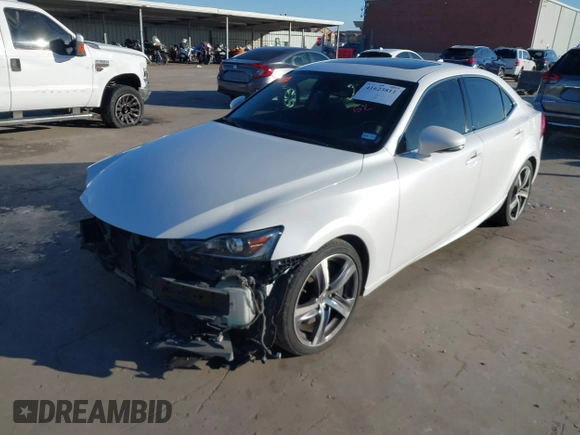 2017 Lexus IS with VIN JTHBA1D2XH5052532, listed as a IAAI auction lot 41623811 with 108,347 mi miles. Bid and sale history available at carsss.com. Image 19.