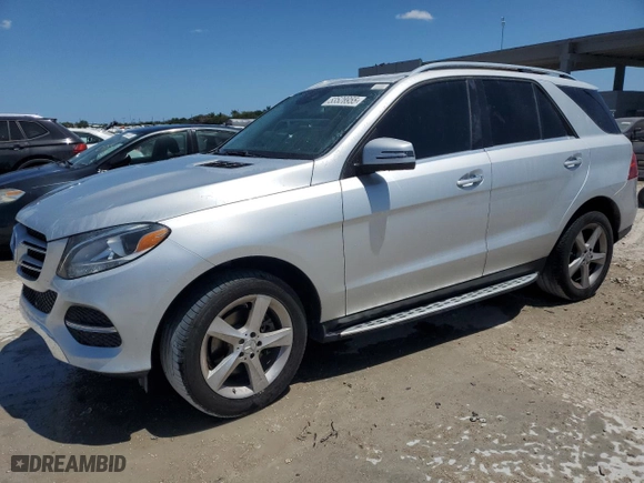 2016 Mercedes-Benz GLE with VIN 4JGDA5JB7GA680703, listed as a Copart auction lot 53528955 with 127,754 mi miles and Clean Title. Bid and sale history available at carsss.com. Image 1.
