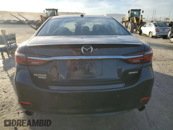 2020 Mazda 6 Signature with VIN JM1GL1XY2L1525230, listed as a Copart auction lot 81858744 with 123,908 mi miles and Salvage Title. Bid and sale history available at DreamBid. Image 6.