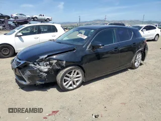 2014 Lexus CT 200h with VIN JTHKD5BH4E2183412, listed as a Copart auction lot 54986505 with 150,488 mi miles and Salvage title. Bid and sale history available at DreamBid. Image 1.