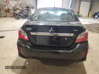 2021 Mitsubishi Mirage ES with VIN ML32FUFJ7MHF01625, listed as a Copart auction lot 49627245 with Not provided miles and Salvage title. Bid and sale history available at DreamBid. Image 6.