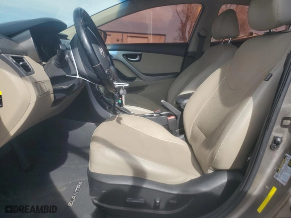 2015 Hyundai Elantra Limited with VIN 5NPDH4AE9FH578413, listed as a Copart auction lot 44243195 with 143,192 mi miles and Salvage Title. Bid and sale history available at carsss.com. Image 7.