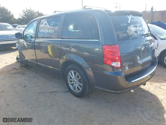 2018 Dodge Grand Caravan SXT with VIN 2C4RDGCG3JR192485, listed as a IAAI auction lot 41738911 with 135,100 mi miles. Bid and sale history available at carsss.com. Image 3.